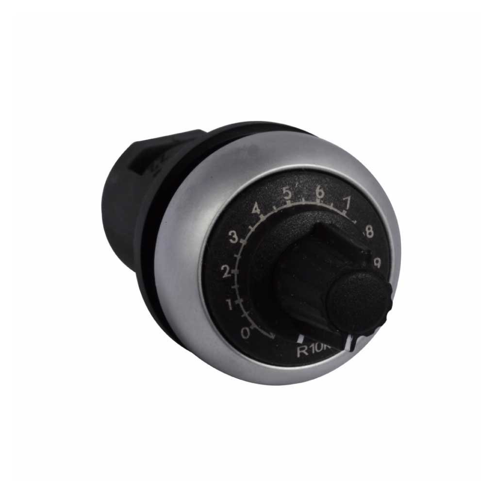 M22-R1K — POTENCIOMETRO 22mm 1K OHMS 0.5 WATTS CON PERILLA GRADUADA ...